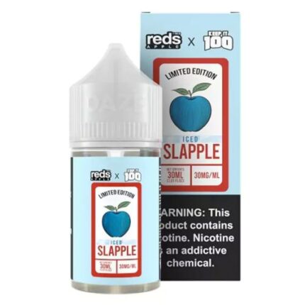Reds x Keep It 100 salt iced slapple ejuice