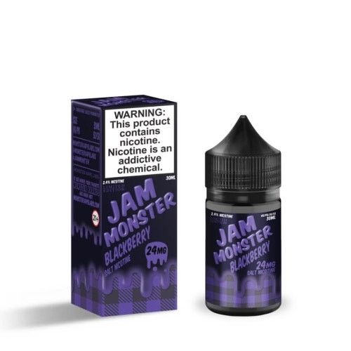 Jam Monster Salt E-Liquid – Blackberry 30ml Jam Monster Salt E-Liquid – Blackberry 30ml